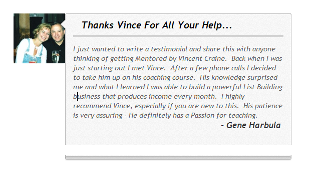 Vinces Coaching